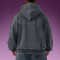 Custom 100% Cotton Hoodie | Oversized Acid Wash Black Hoodie | Streetwear Hoodie Manufacturer