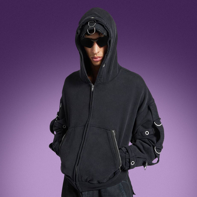 Cotton Vintage Hoodie