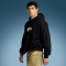 Custom Oversize Casual Hoodie | 100% Cotton Heavyweight Black Hoodie | Streetwear Hoodie Manufacturer