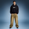 Custom Oversize Casual Hoodie | 100% Cotton Heavyweight Black Hoodie | Streetwear Hoodie Manufacturer
