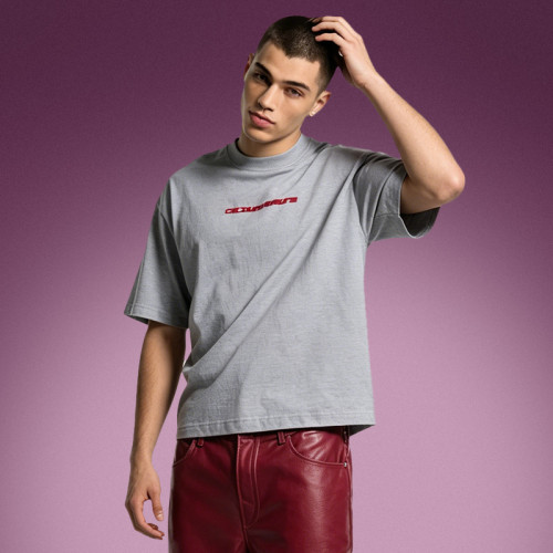 Custom 100% Cotton T-shirt | Crop Fit Digital Printed O-neck | Streetwear Supplier