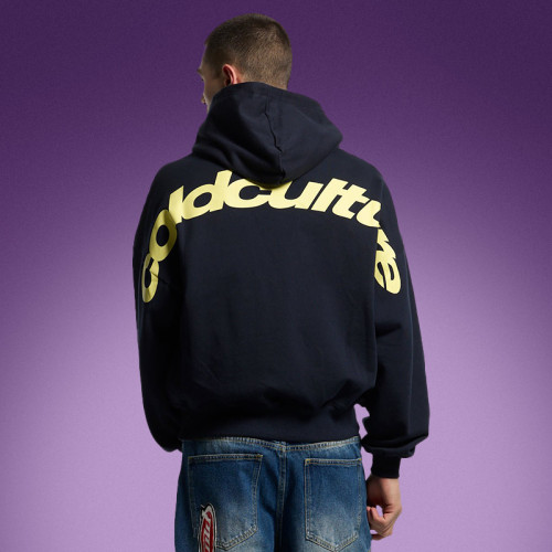 Custom Screen Print Hoodie | Acid Wash Vintage Hoodie | Boxy Fit Cropped Sweatshirt