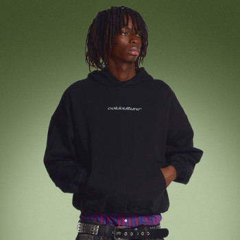Custom 100% Cotton Hoodie | Oversized Streetwear Black Hoodie | Streetwear Hoodie Manufacturer