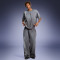 Acid Wash High Quality Pants | Custom Screen Printed Logo | Solid Color Straight Leg Pants