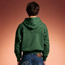 Manufacturer Custom Logo Hoodie | Vintage Heavyweight Solid Color Hoodie | Streetwear Supplier