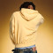 Custom Drop Shoulder Oversize Hoodie | Solid Color Embroidery Hoodie | Streetwear Hoodies for Men