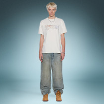 Cotton Washed Mens Straight Leg Jeans |OEM ODM Denim Jeans Supplier | Custom Jeans Manufacturer