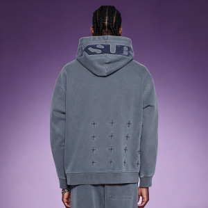 Custom French Terry Hoodie | Oversize Heavyweight Hoodie | Designer Embroidery Hoodie