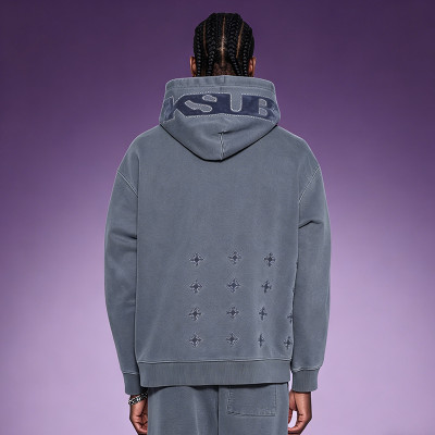 Custom French Terry Hoodie | Oversize Heavyweight Hoodie | Designer Embroidery Hoodie