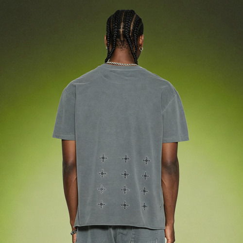 Custom Solid Color T-shirt | High Quality Cotton T-shirts | Embroidery T-shirt Manufacturer