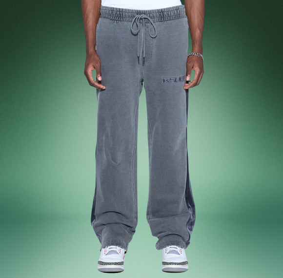 Custom Men's French Terry sweatpants | Vintage Casual Heavyweight pants | Baggy Wide-leg Pants