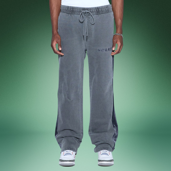 Custom Men's French Terry sweatpants | Vintage Casual Heavyweight pants | Baggy Wide-leg Pants