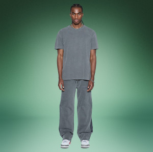 Custom Men's French Terry sweatpants | Vintage Casual Heavyweight pants | Baggy Wide-leg Pants