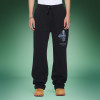 Custom Digital Printed Logo pants | 100% Cotton Heavyweight sweatpants | Solid Color Straight Leg Pants