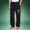 Custom Digital Printed Logo pants | 100% Cotton Heavyweight sweatpants | Solid Color Straight Leg Pants