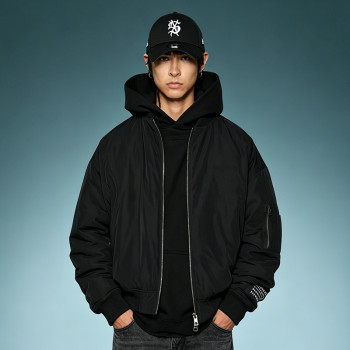 Custom High Quality Windbreak Jacket | OEM Streetwear Manufacturer | Baseball Jacket For Men