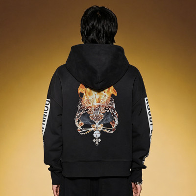 Heavyweight Cotton Zip Hoodie | Designer Screen Print Hoodie | High Quality Custom Streetwear Manufacturer