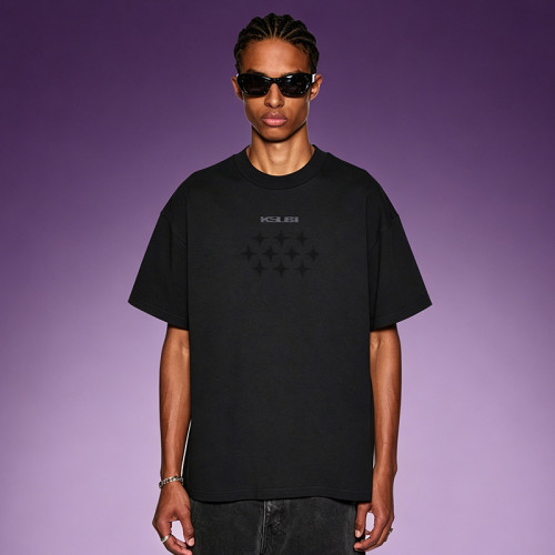 Custom Acid Washed Distressed T-shirt | Heavyweight Boxy Men's T-shirt | DTG Print T-Shirt