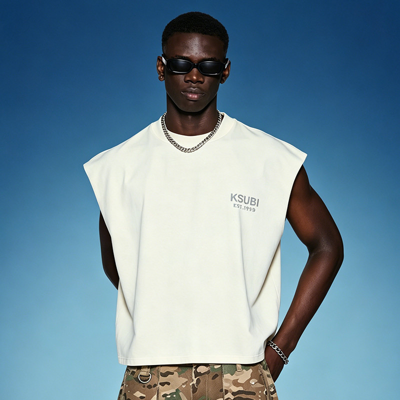 Casual Sleeveless T-shirt