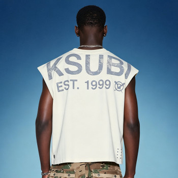 Custom DTG Print Logo T-shirt | High Quality Vest Manufacturer | Streetwear Casual Sleeveless T-shirt