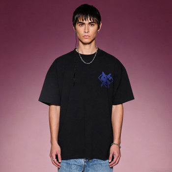 Custom High Quality 100% Cotton T-Shirt | Heavyweight DTG Print Tee | Baggy Casual T-shirt