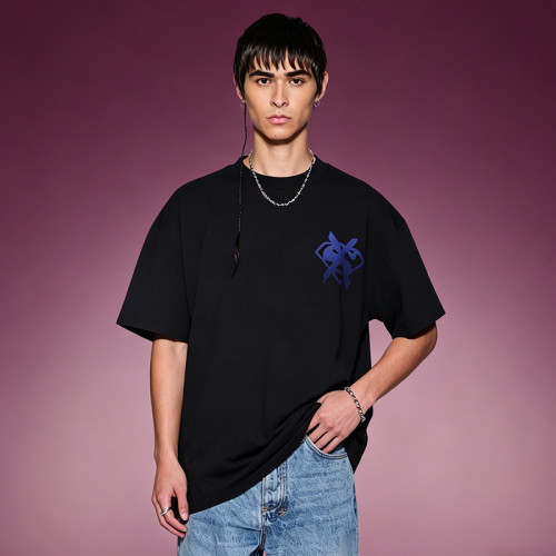 Custom High Quality 100% Cotton T-Shirt | Heavyweight DTG Print Tee | Baggy Casual T-shirt