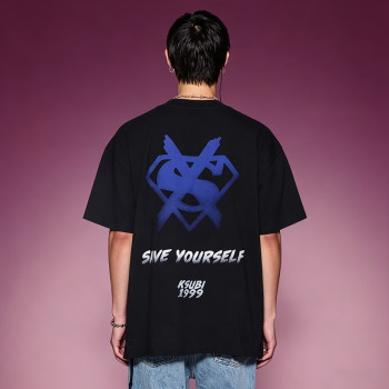 Custom High Quality 100% Cotton T-Shirt | Heavyweight DTG Print Tee | Baggy Casual T-shirt