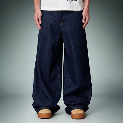 Custom Denim Pants | Baggy Wide Leg Flared Trousers | Streetwear Factory