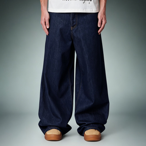 Custom Denim Pants | Baggy Wide Leg Flared Trousers | Streetwear Factory