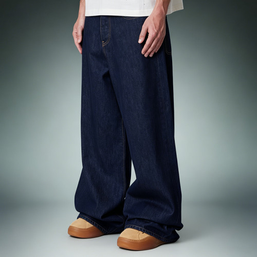 Custom Denim Pants | Baggy Wide Leg Flared Trousers | Streetwear Factory