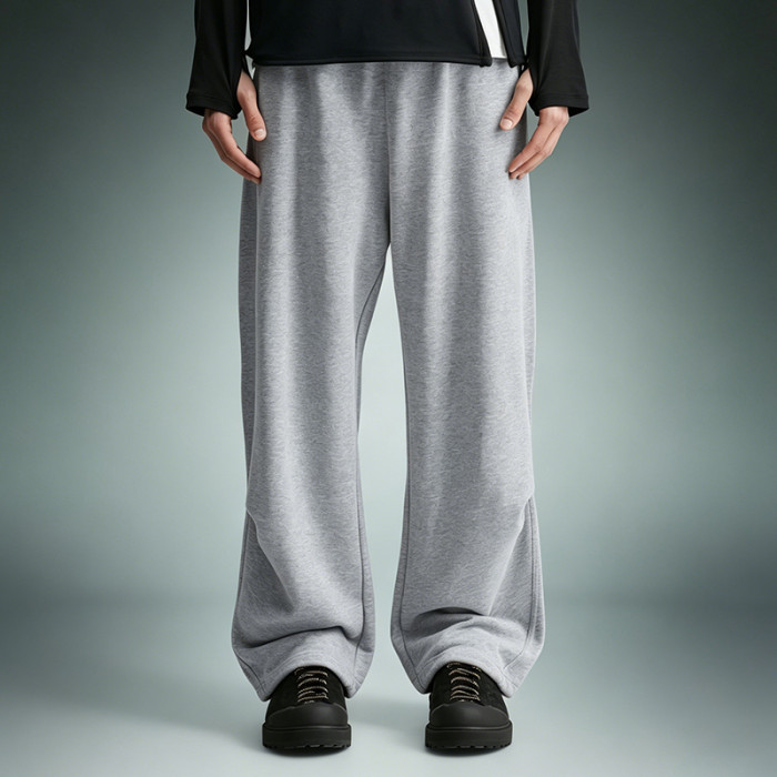 Sports High Quality Pants | Custom 100% Cotton Sweatpants | Solid Color Straight Leg Pants