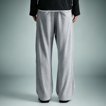 Sports High Quality Pants | Custom 100% Cotton Sweatpants | Solid Color Straight Leg Pants