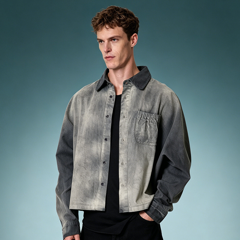 Custom Acid Wash Jacket