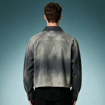 Custom Acid Wash Vintage Denim Jacket | Casual Streetwear Jacket | Oversize Streetwear Supplier