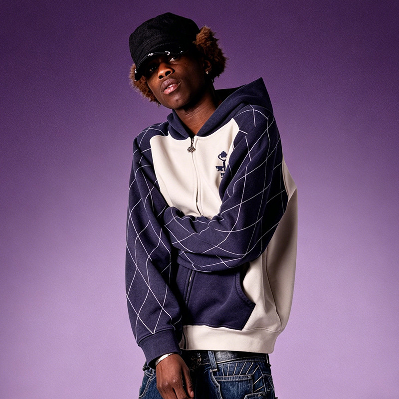 Vintage Zip-up Hoodie