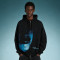 Custom 500Gsm Cotton Hoodie | Zip Up Designer Acid Wash Sweatshirt | Oversized Screen Print Hoodie