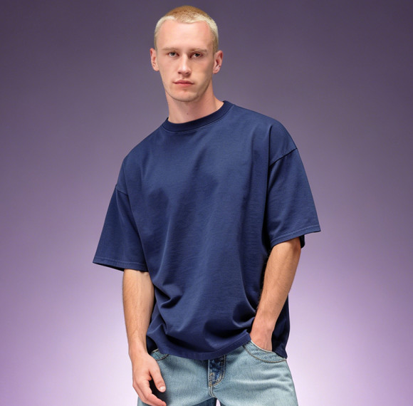 Custom Oversize Casual T-shirt | High Quality Cotton Solid Color T-Shirt | Outdoor Streetwear T-shirt Manufacturer