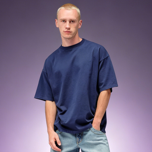 Custom Oversize Casual T-shirt | High Quality Cotton Solid Color T-Shirt | Outdoor Streetwear T-shirt Manufacturer