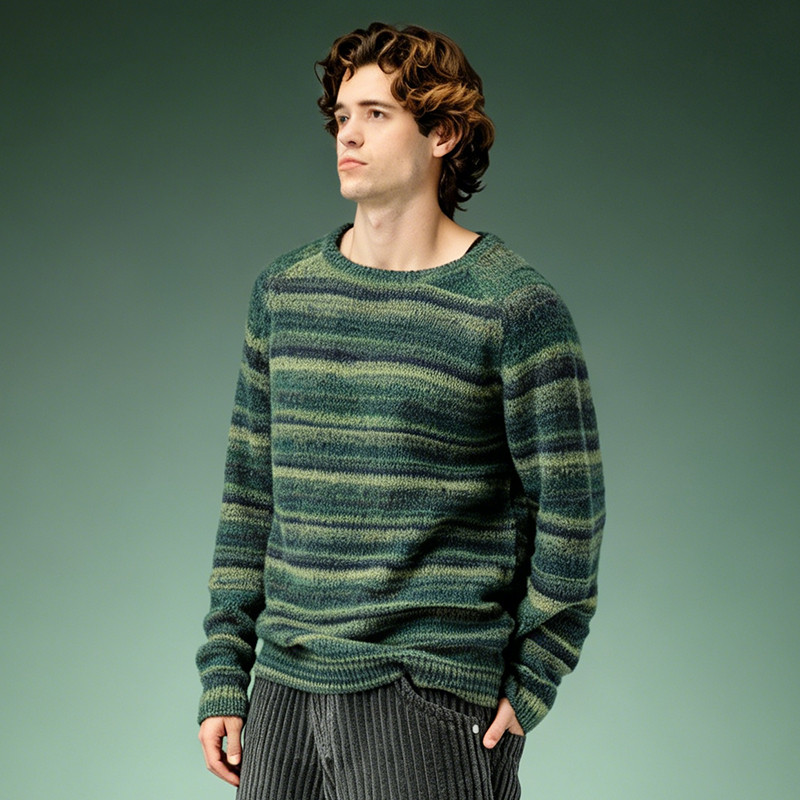 Stripe Knitted Sweater