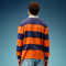 Custom Long-sleeved Polo T-shirt | 100% Cotton Striped Vintage T-Shirt | Streetwear Supplier