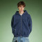 Custom Embroidery Logo Zipper Hoodie | Acid Wash Vintage Heavyweight Hoodie | Streetwear Supplier
