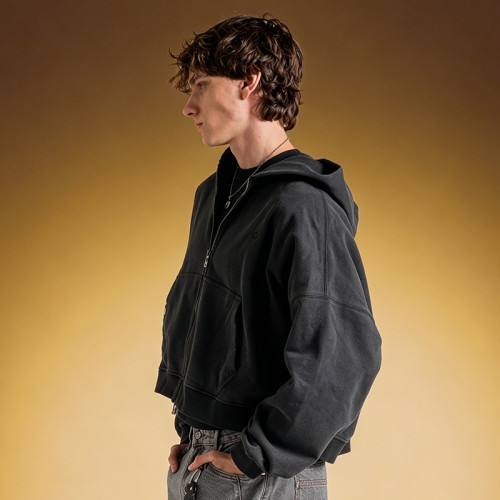 Custom Casual Blank Hoodie |  Pullover 100% Cotton Crop Fit Sweatshirt | Oversize Hoodie Manufacture