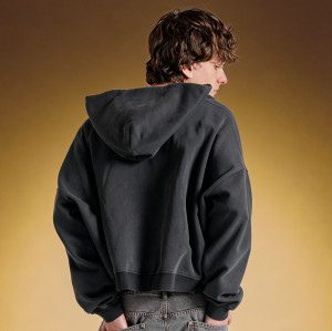Custom Casual Blank Hoodie |  Pullover 100% Cotton Crop Fit Sweatshirt | Oversize Hoodie Manufacture