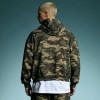 Custom Crop Fit Cotton Hoodie | Vintage Zip-up Hoodie | Streetwear Hoodie Manufacturer |  Camouflage Hoodie