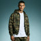 Custom Crop Fit Cotton Hoodie | Vintage Zip-up Hoodie | Streetwear Hoodie Manufacturer |  Camouflage Hoodie