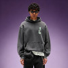 Custom DTG Print Hoodie | Oversized Acid Wash Hoodie | 100% Cotton Drop Shoulder Vintage Hoodie