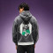 Custom DTG Print Hoodie | Oversized Acid Wash Hoodie | 100% Cotton Drop Shoulder Vintage Hoodie