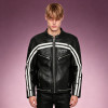 Custom Motorcycle Jacket | Leather Jacket | Men's Stripe Jacket | High Quality Jacket Manufacturer