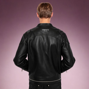 Custom Motorcycle Jacket | Leather Jacket | Men's Stripe Jacket | High Quality Jacket Manufacturer