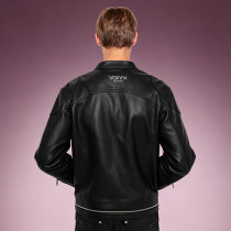 Custom Motorcycle Jacket | Leather Jacket | Men's Stripe Jacket | High Quality Jacket Manufacturer
